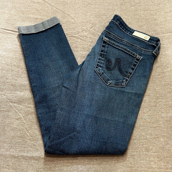 Ag Adriano Goldschmeid The Stilt Roll Up Jean - Picture 4 of 11